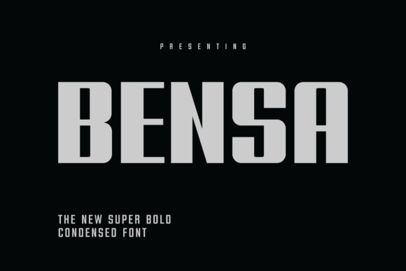 Bensa: The Bold Sans Serif Font for Makers