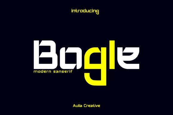 Bogle Typeface: Bold Sans Serif for Modern Brands