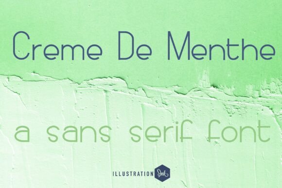 Creme De Menthe Typeface for Modern Web Design