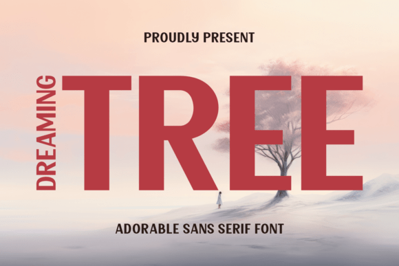 Dreaming Tree Typeface for Editorial Design