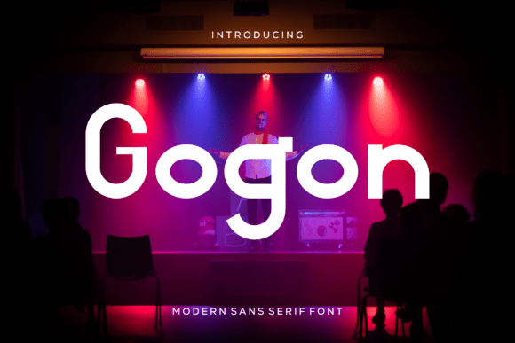 Gogon: A Modern Sans Serif Font for Editorial Design