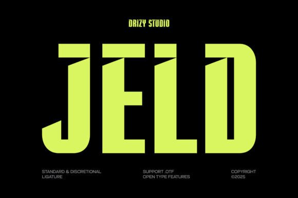 Jeld: A Modern Sans Serif Font for Bold Web Design