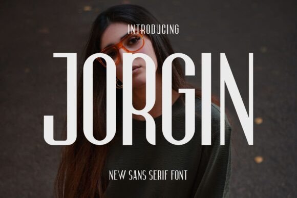 Jorgin: A Bold Sans Serif Font for High-Impact Campaigns