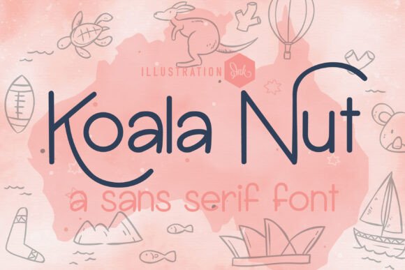 Koala Nut: A Hand-Crafted Sans Serif Typeface for Makers