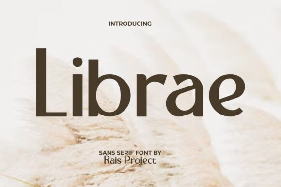 Librae Font: A Modern Typeface for Makers