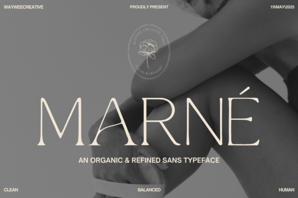 Marne Typeface for Modern Maker Branding