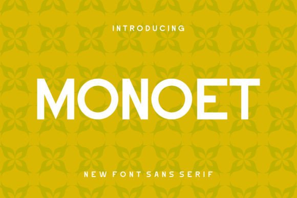 Monoet: A Modern Sans Serif Font for Branding