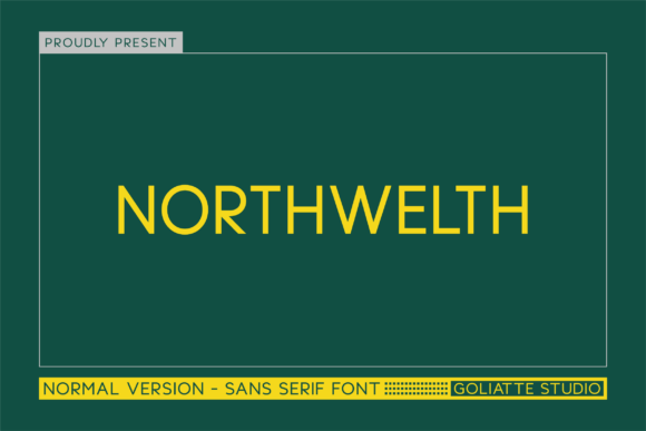 Northwelth: The Bold Typeface for Modern Makers