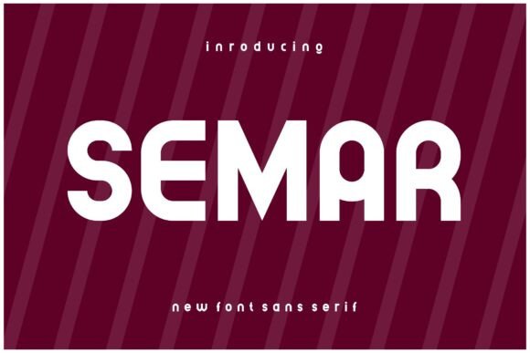 Semar: The Bold Sans Serif Font for Modern Branding