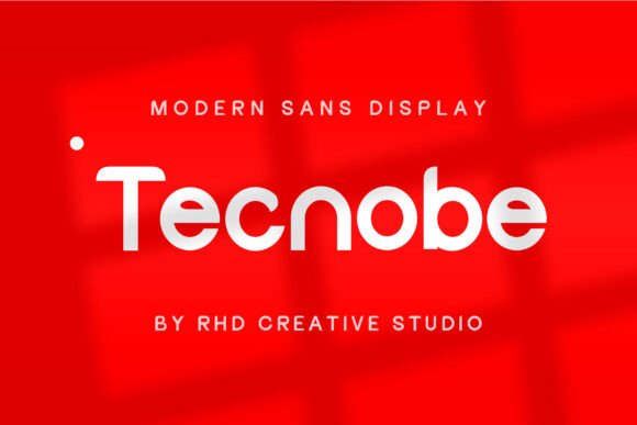 Tecnobe: A Futuristic Sans Serif Font for Modern Editorial Design