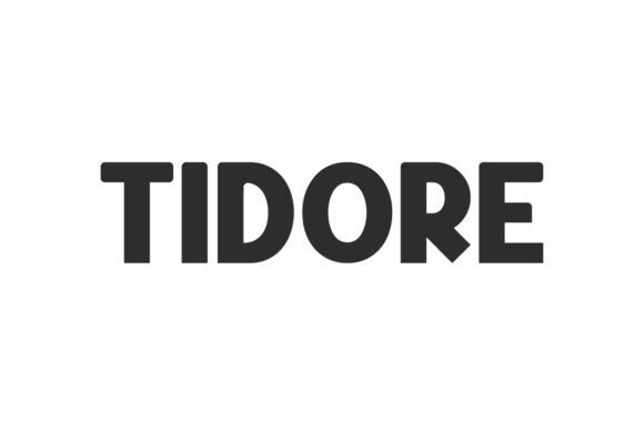 Tidore Font: A Modern Sans Serif Typeface for Branding