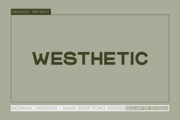 Westhetic Font Review: A Bold Sans Serif for Modern Design